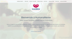 Desktop Screenshot of humanamente.org.mx